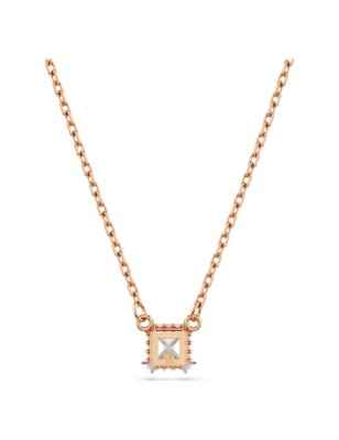 COLLANA PENDENTE STILLA TAGLIO SQUADRATO ORO ROSA SWAROVSKI 5701904 SWAROVSKI