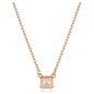COLLANA PENDENTE STILLA TAGLIO SQUADRATO ORO ROSA SWAROVSKI COLLANA PENDENTE STILLA TAGLIO SQUADRATO ORO ROSA SWAROVSKI