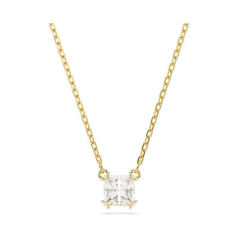 COLLANA PENDENTE STILLA TAGLIO SQUADRATO ORO DONNA SWAROVSKI COLLANA PENDENTE STILLA TAGLIO SQUADRATO ORO DONNA SWAROVSKI