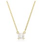 COLLANA PENDENTE STILLA TAGLIO SQUADRATO ORO DONNA SWAROVSKI COLLANA PENDENTE STILLA TAGLIO SQUADRATO ORO DONNA SWAROVSKI