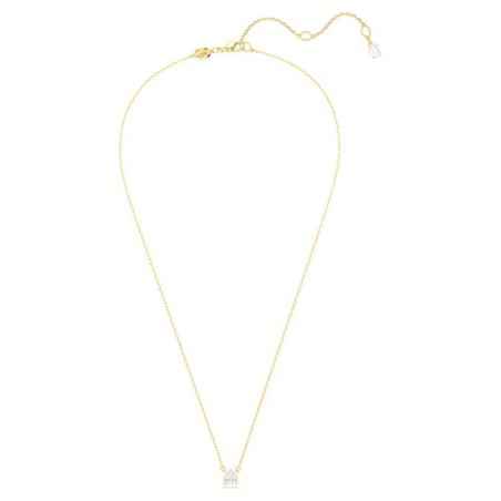 COLLANA PENDENTE STILLA TAGLIO SQUADRATO ORO DONNA SWAROVSKI 