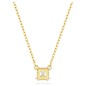 COLLANA PENDENTE STILLA TAGLIO SQUADRATO ORO DONNA SWAROVSKI COLLANA PENDENTE STILLA TAGLIO SQUADRATO ORO DONNA SWAROVSKI