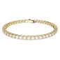 BRACCIALE MATRIX TENNIS TAGLIO TONDO ORO S SWAROVSKI BRACCIALE MATRIX TENNIS TAGLIO TONDO ORO S SWAROVSKI