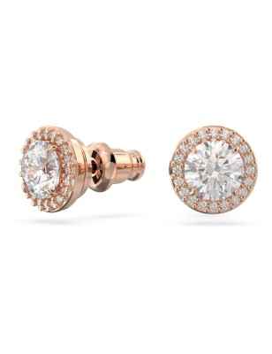 ORECCHINI A LOBO TAGLIO TONDO PAVE DONNA SWAROVSKI 