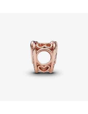 CHARM CUORI INTRECCIATI CON PIETRE DONNA PANDORA 
