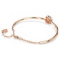 BRACCIALE RIGIDO DEXTERA ORO ROSA DONNA SWAROVSKI BRACCIALE RIGIDO DEXTERA ORO ROSA DONNA SWAROVSKI