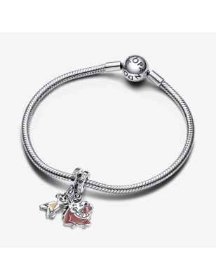 CHARM DISNEY PENDENTE TIMON E PUMBAA DIVISIBILE DONNA PANDORA 