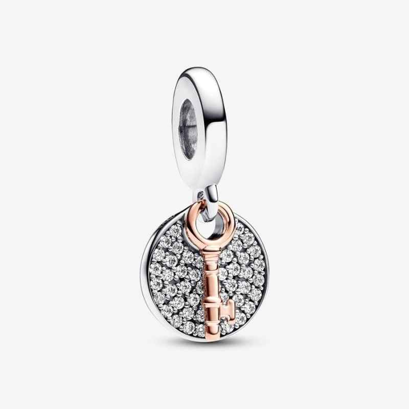 CHARM PENDENTE CHIAVE DELLA FELICITA' DONNA PANDORA CHARM PENDENTE CHIAVE DELLA FELICITA' DONNA PANDORA