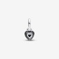 CHARM MINI PENDENTE BLACK CHAKRA CUORE PANDORA ME CHARM MINI PENDENTE BLACK CHAKRA CUORE PANDORA ME