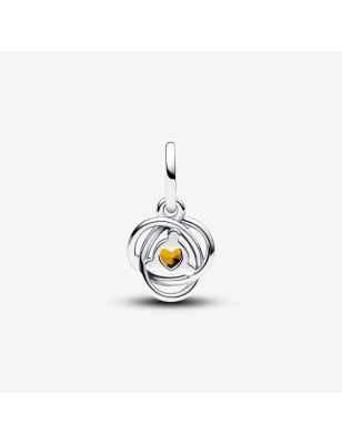 CHARM PENDENTE CERCHIO ETERNO MIELE NOVEMBRE PANDORA 793125C11 PANDORA