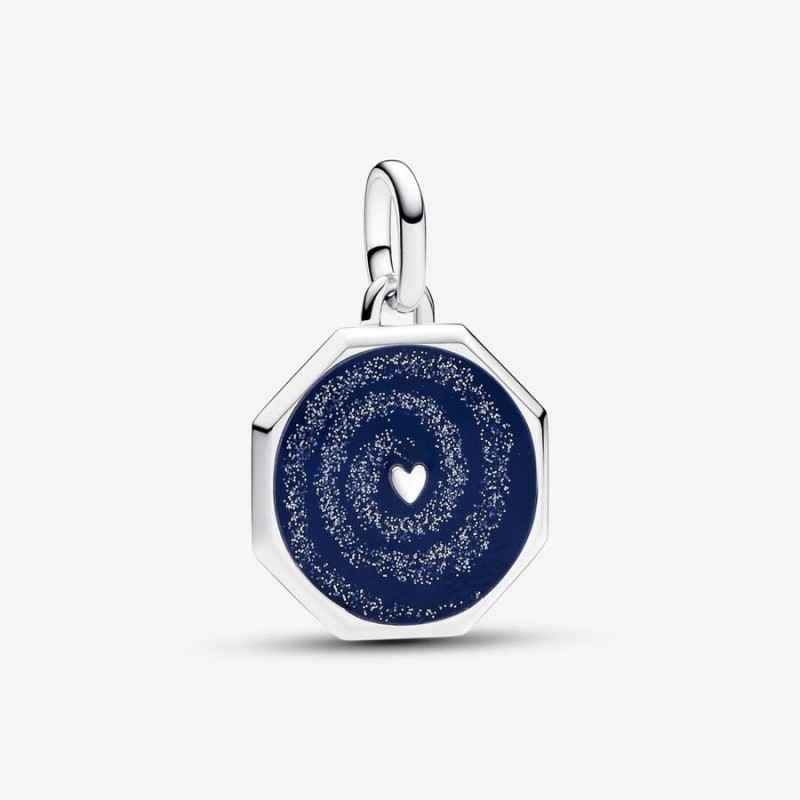 CHARM MEDALLION GALAXY HEART DONNA PANDORA ME CHARM MEDALLION GALAXY HEART DONNA PANDORA ME