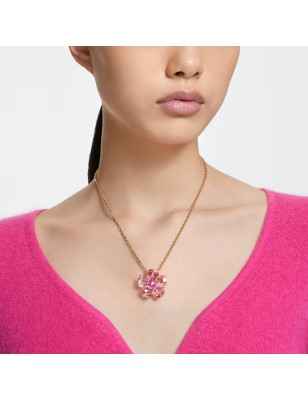 COLLANA FLORERE FIORE ROSA DONNA SWAROVSKI  5650569 SWAROVSKI