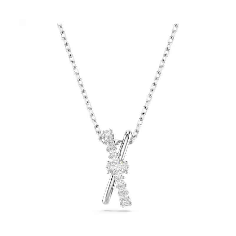 COLLANA HYPERBOLA TWIST BIANCA DONNA SWAROVSKI COLLANA HYPERBOLA TWIST BIANCA DONNA SWAROVSKI