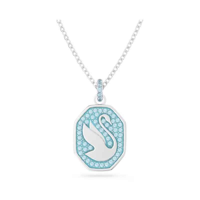 COLLANA PENDENTE SWAN CIGNO LUNGO BLU DONNA SWAROVSKI COLLANA PENDENTE SWAN CIGNO LUNGO BLU DONNA SWAROVSKI