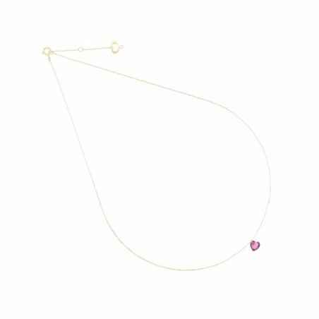 GIROCOLLO ORO 18KT CUORE ROSA MAMAN ET SOPHIE GCCUNRO MAMAN ET SOPHIE