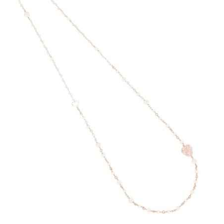 COLLANA LUNGA PERLE BIANCHE DONNA MAMAN ET SOPHIE CLLABB MAMAN ET SOPHIE
