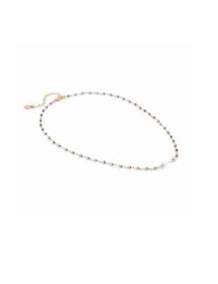COLLANA SEIMIA ORO ROSA E PIETRE COLORATE NOMINATION