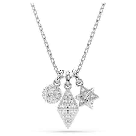 COLLANA PENDENTE DEXTERA SFERA E CUBO DONNA SWAROVSKI  5700288 SWAROVSKI