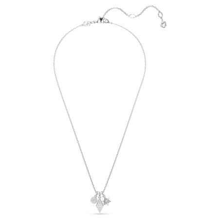 COLLANA PENDENTE DEXTERA SFERA E CUBO DONNA SWAROVSKI 