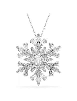 COLLANA PENDENTE E SPILLA IDYLLIA FIOCCO DI NEVE DONNA SWAROVSKI  5693226 SWAROVSKI
