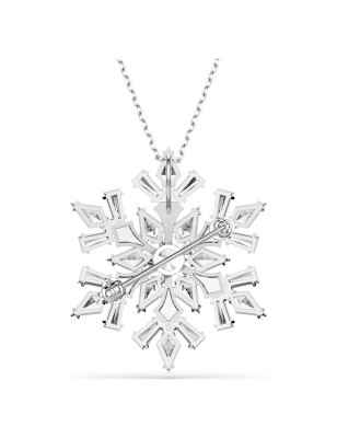 COLLANA PENDENTE E SPILLA IDYLLIA FIOCCO DI NEVE DONNA SWAROVSKI  5693226 SWAROVSKI