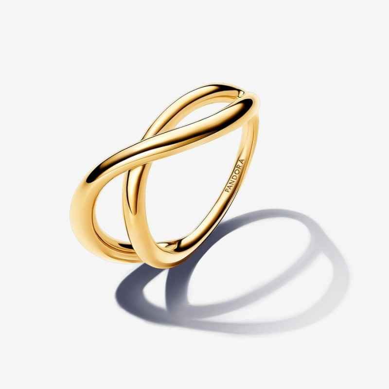 ANELLO INFINITO LINEA SINUOSA PLACCATO ORO MIS.50 PANDORA ANELLO INFINITO LINEA SINUOSA PLACCATO ORO MIS.50 PANDORA