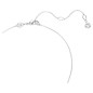 COLLANA METEORA BIANCA PLACCATA RODIO DONNA SWAROVSKI COLLANA METEORA BIANCA PLACCATA RODIO DONNA SWAROVSKI