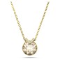 COLLANA BELLA V TONDO DORATO DONNA SWAROVSKI COLLANA BELLA V TONDO DORATO DONNA SWAROVSKI