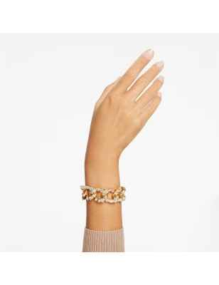 BRACCIALE IMBER STATEMENT TAGLIO MISTO COLOR ORO DONNA SWAROVSKI  5666027 SWAROVSKI