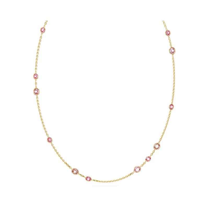 COLLANA IMBER LUNGA ROSA PLACCATO COLOR ORO DONNA SWAROVSKI COLLANA IMBER LUNGA ROSA PLACCATO COLOR ORO DONNA SWAROVSKI