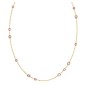 COLLANA IMBER LUNGA ROSA PLACCATO COLOR ORO DONNA SWAROVSKI COLLANA IMBER LUNGA ROSA PLACCATO COLOR ORO DONNA SWAROVSKI
