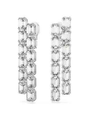 ORECCHINI A CLIP TAGLIO OTTAGONALE LUNGHI MILLENIA DONNA SWAROVSKI 