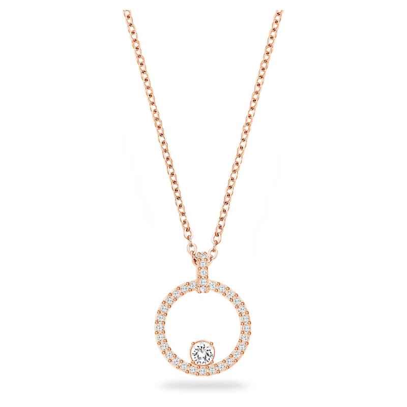 COLLANA PENDENTE CREATIVITY ROSE DONNA SWAROVSKI COLLANA PENDENTE CREATIVITY ROSE DONNA SWAROVSKI