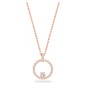 COLLANA PENDENTE CREATIVITY ROSE DONNA SWAROVSKI COLLANA PENDENTE CREATIVITY ROSE DONNA SWAROVSKI