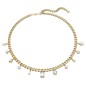 COLLANA IMBER TAGLIO MISTO BIANCO PLACCATO COLOR ORO DONNA SWAROVSKI COLLANA IMBER TAGLIO MISTO BIANCO PLACCATO COLOR ORO DONNA SWAROVSKI