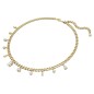 COLLANA IMBER TAGLIO MISTO BIANCO PLACCATO COLOR ORO DONNA SWAROVSKI COLLANA IMBER TAGLIO MISTO BIANCO PLACCATO COLOR ORO DONNA SWAROVSKI
