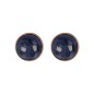 ORECCHINI A BOTTONE DEMIN BLU DONNA BRONZALLURE 