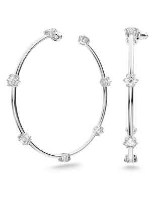 ORECCHINI CERCHIO CONSTELLA BIANCHI DONNA SWAROVSKI  5638698 SWAROVSKI