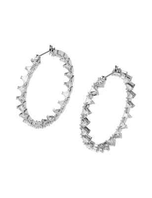 ORECCHINI CERCHIO DONNA SWAROVSKI ORTYX 5602230 SWAROVSKI