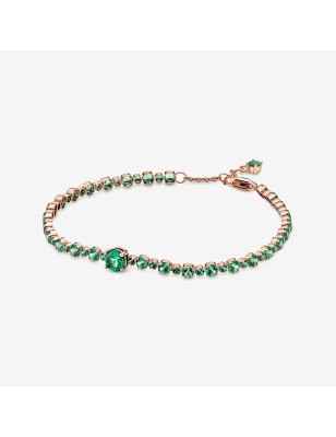 BRACCIALE TENNIS CON PIETRE VERDI MIS.16 PANDORA 580044C01-16 PANDORA