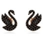 ORECCHINI A LOBO CIGNO NERO DONNA SWAROVSKI SWAN ORECCHINI A LOBO CIGNO NERO DONNA SWAROVSKI SWAN
