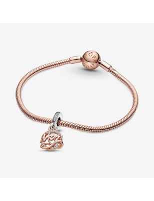 CHARM PENDENTE MAMMA PLACCATO ORO ROSA PANDORA 789374C01 PANDORA