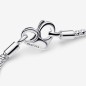 BRACCIALE MAGLIA GEOMETRICA CHIUSURA CUORE DONNA PANDORA BRACCIALE MAGLIA GEOMETRICA CHIUSURA CUORE DONNA PANDORA
